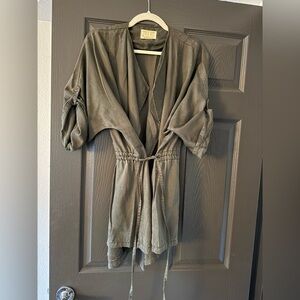 Olive Utility Jacket for Women